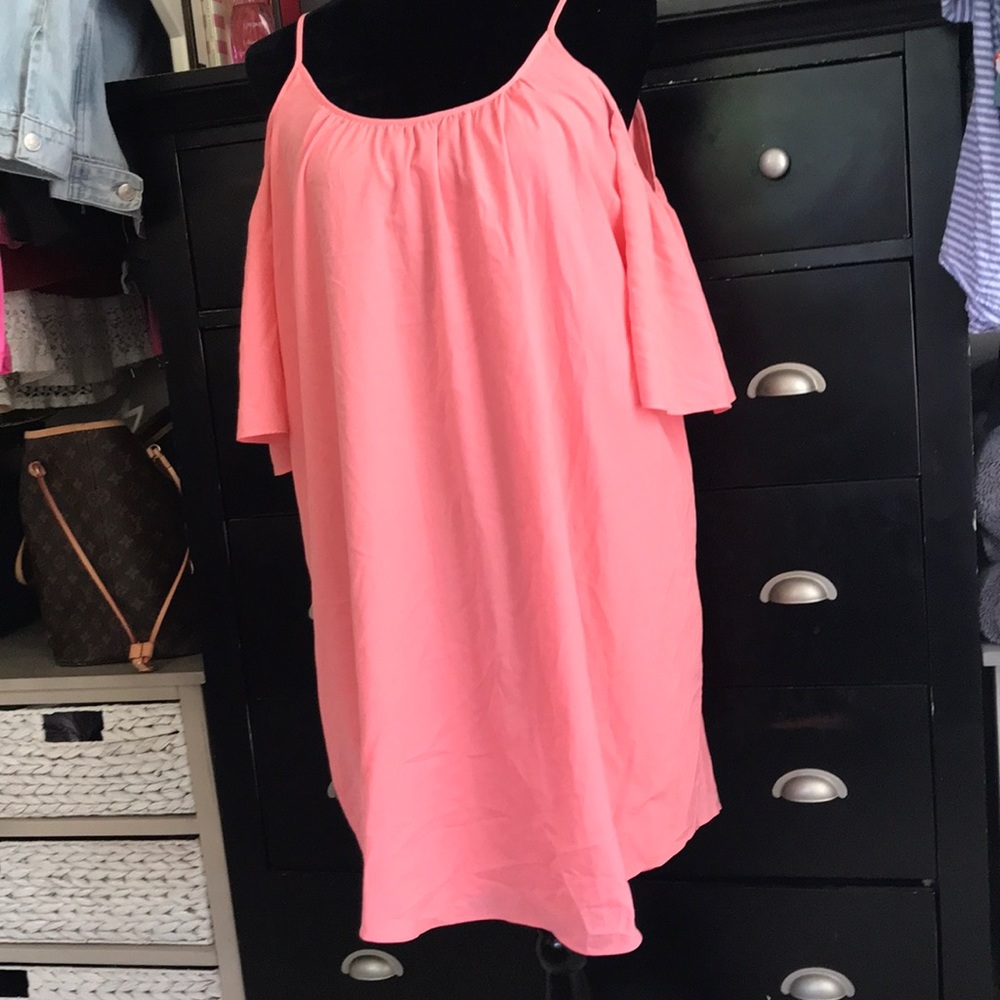 French Connection Cold Shoulder Dress L
